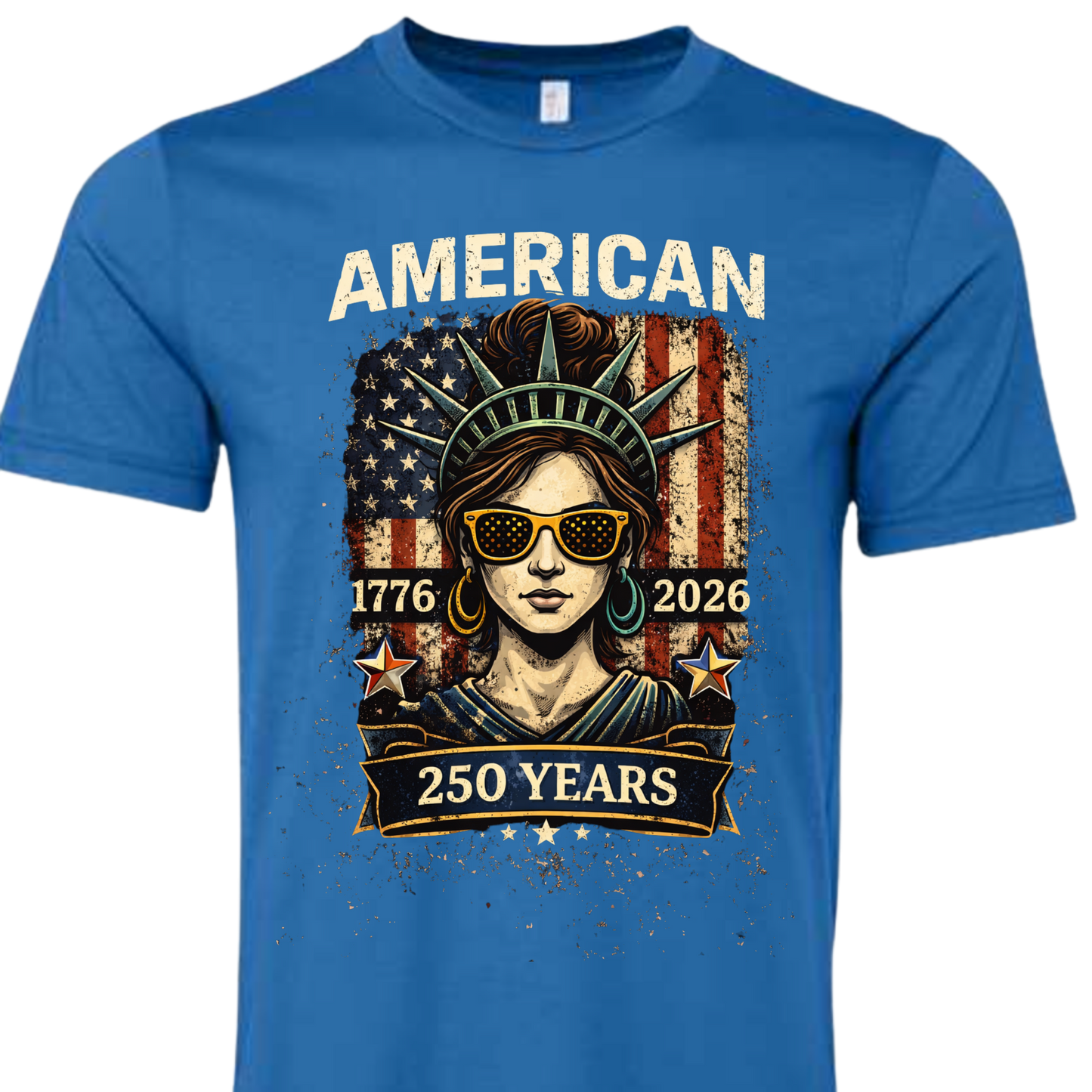 250 COOL STATUE OF LIBERTY TEE