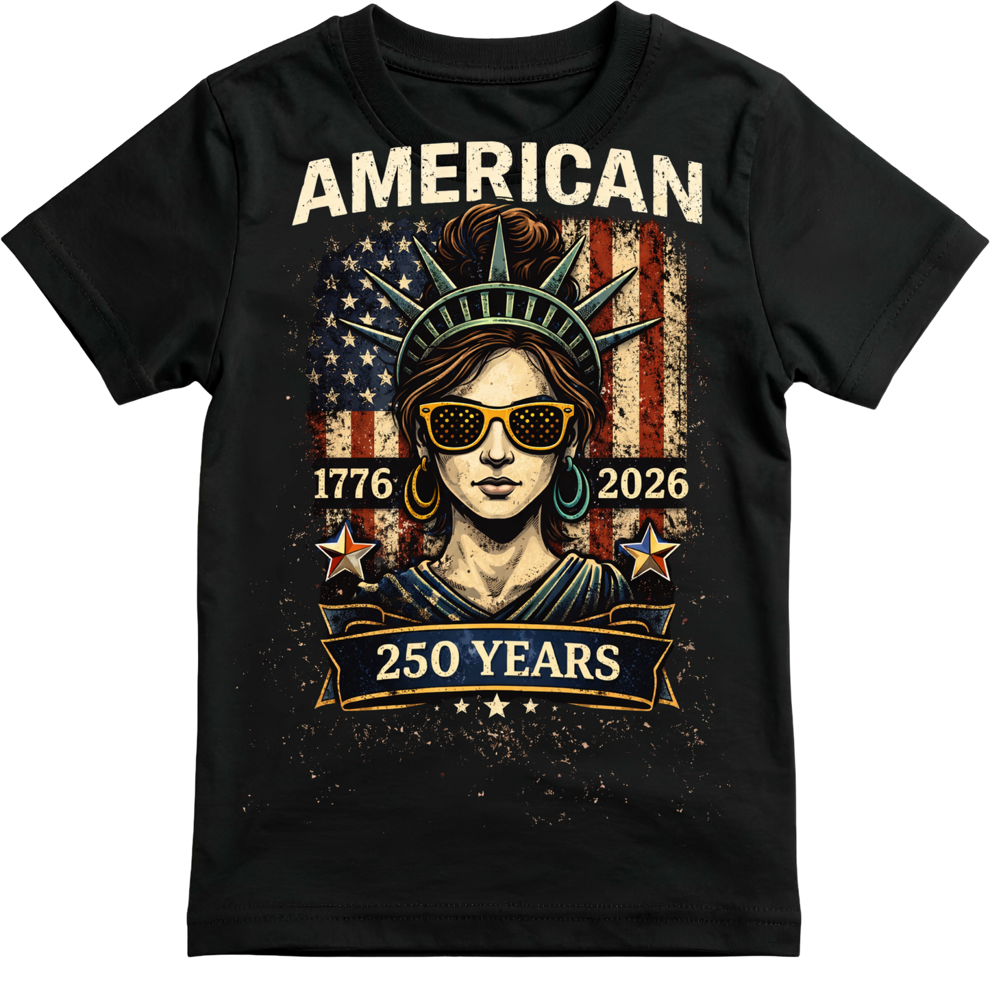 250 COOL STATUE OF LIBERTY TEE