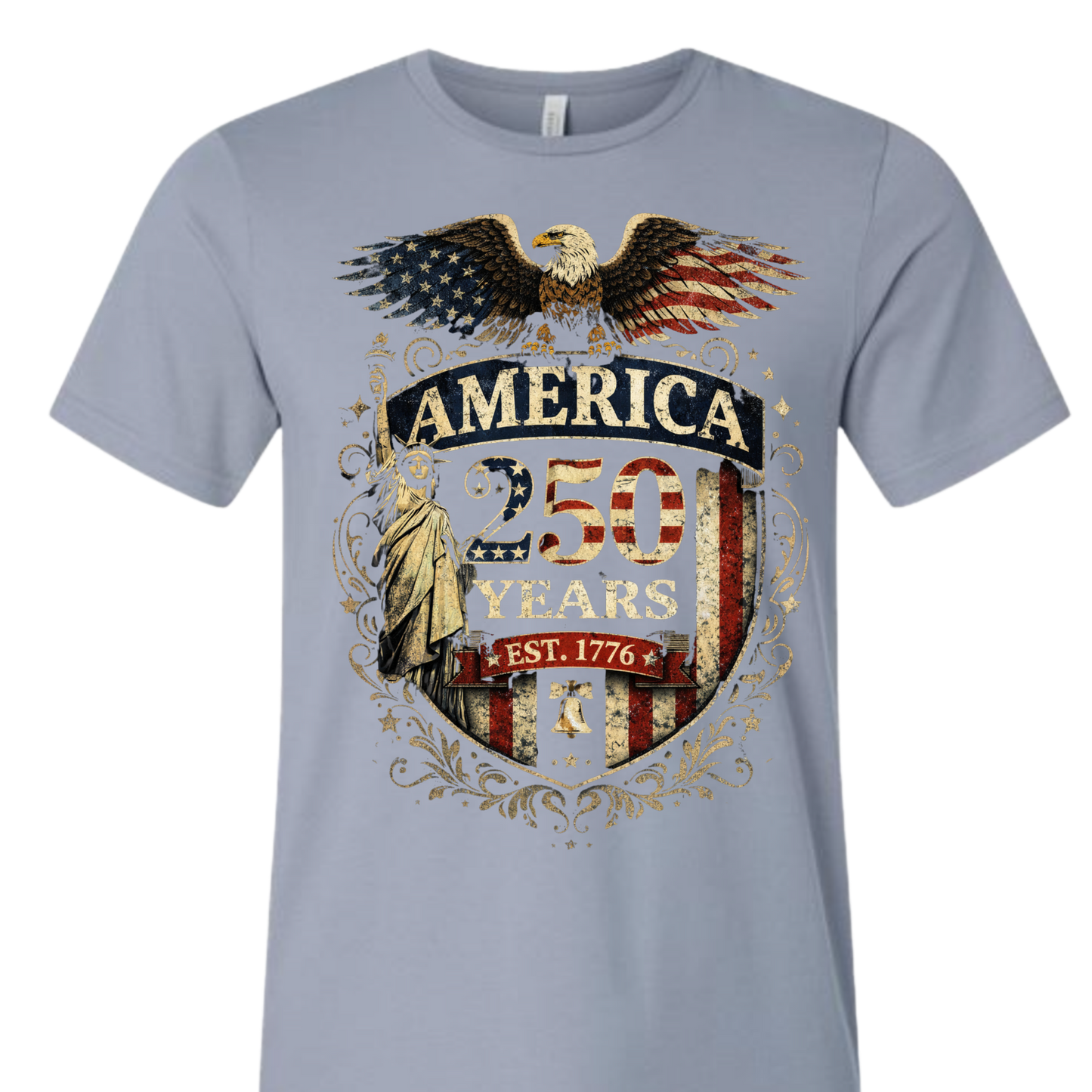 250 EAGLE FULL CREST TEE