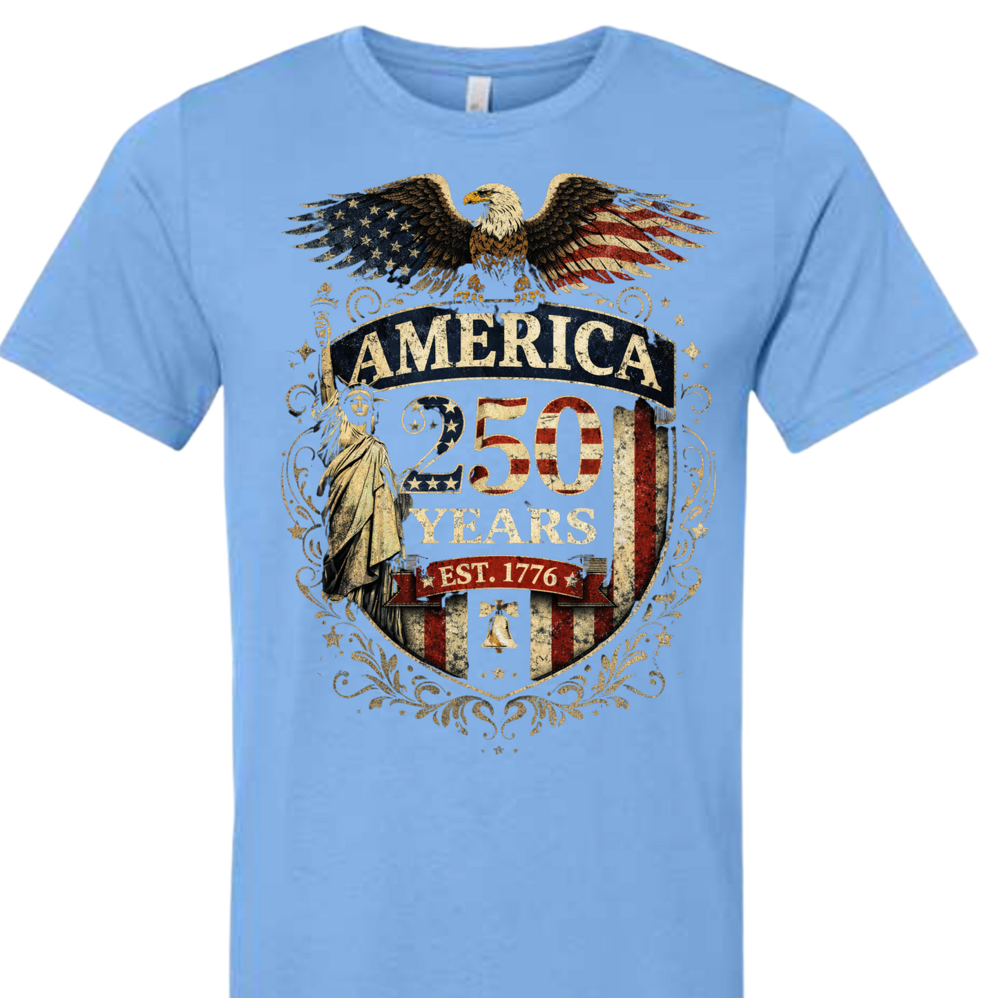 250 EAGLE FULL CREST TEE