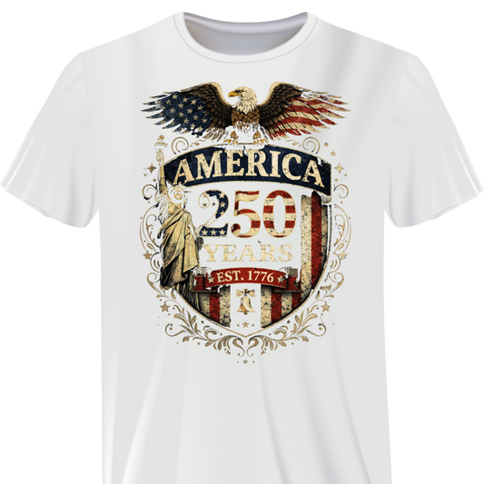 250 EAGLE FULL CREST TEE