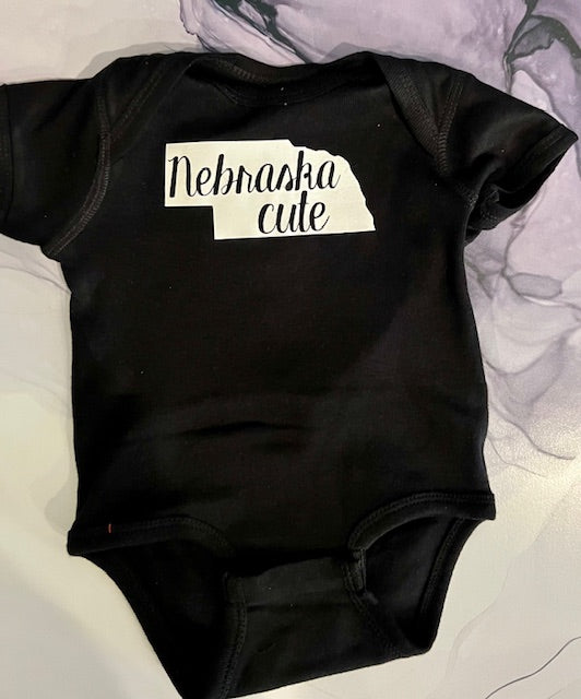 NEBRASKA CUTE ONESIE