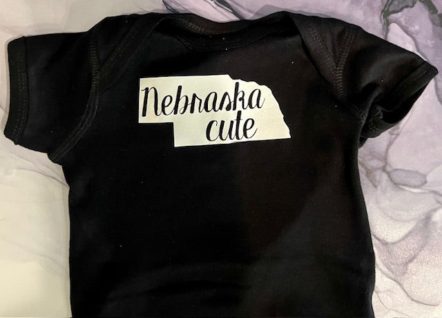 NEBRASKA CUTE ONESIE