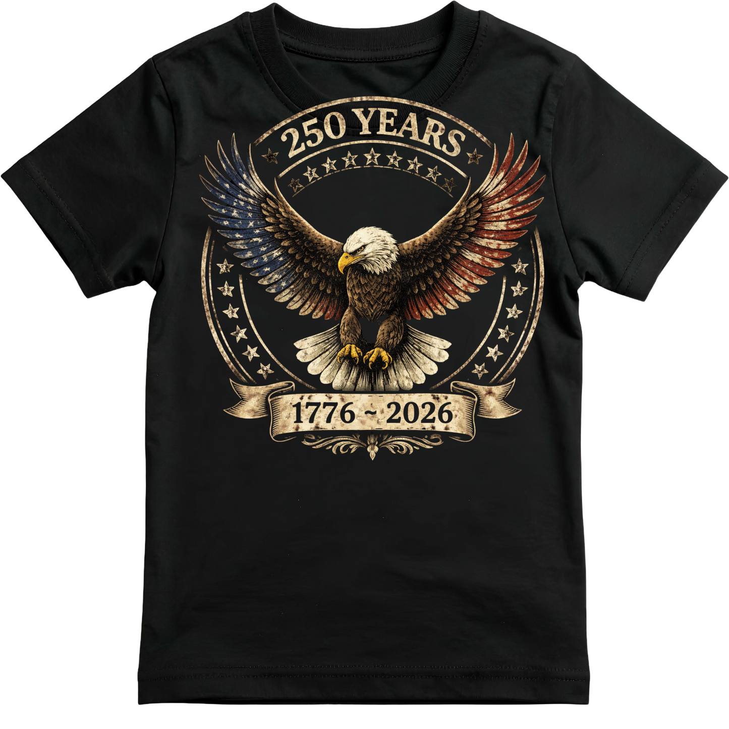 250 REGAL GOLDEN EAGLE CREST TEE
