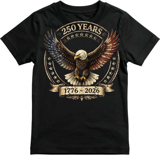 250 REGAL GOLDEN EAGLE CREST TEE