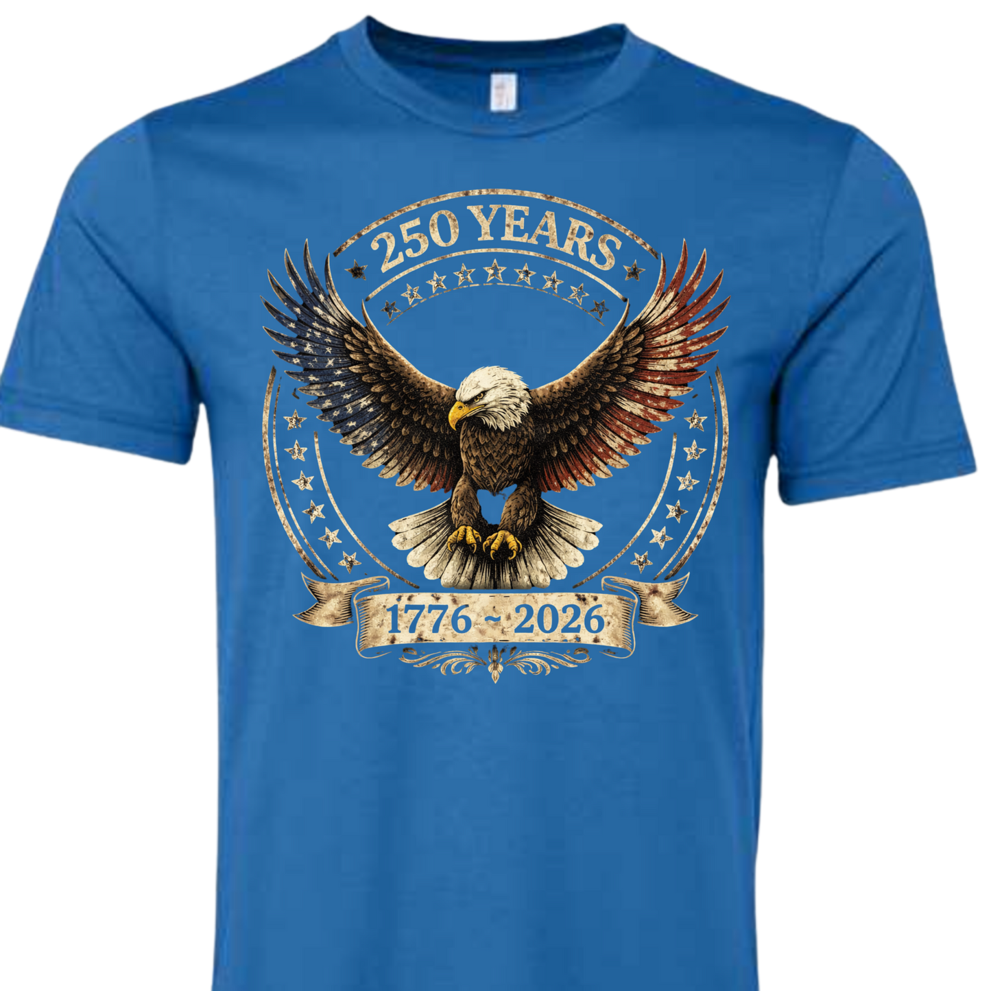 250 REGAL GOLDEN EAGLE CREST TEE