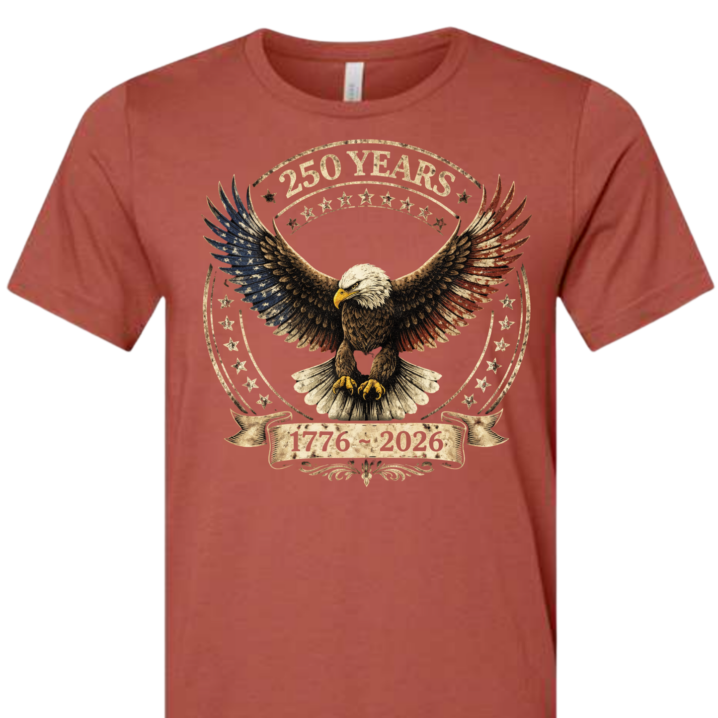 250 REGAL GOLDEN EAGLE CREST TEE