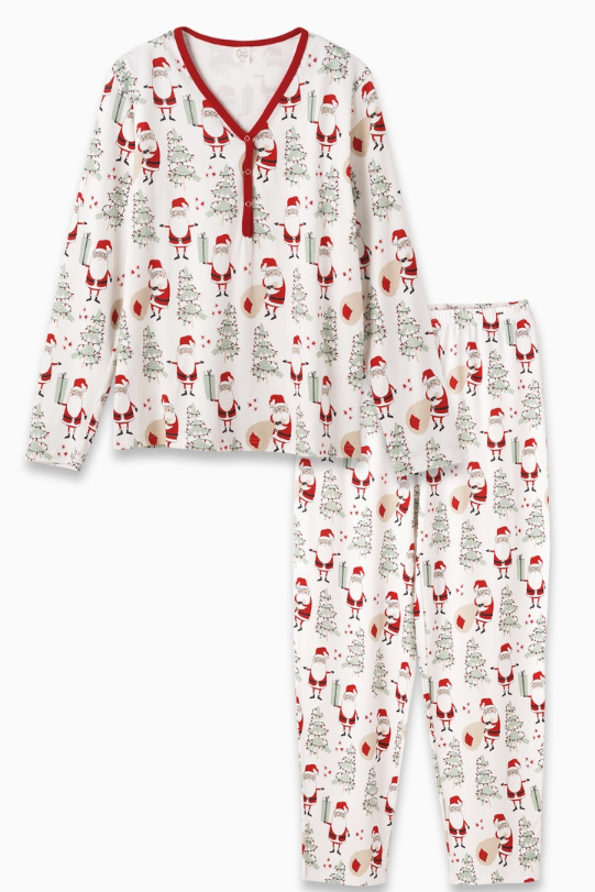 SANTA FAMILY COORDINATING JAMMIES